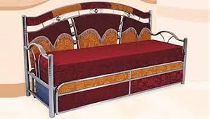 Stainless Steel Sofa Cum Bed 01