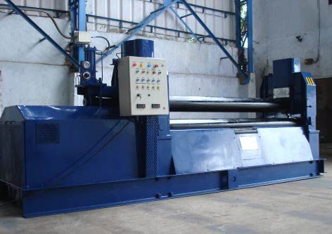 3 Roll Plate Bending Machine 02