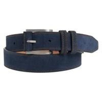 Contrast Stitched Suede Belt