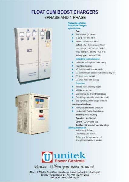 Float Cum Boost Charger 03