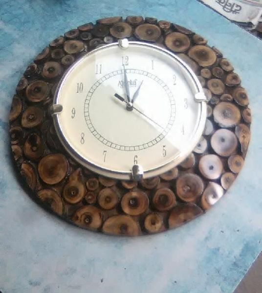 Wooden Wall Clock 05