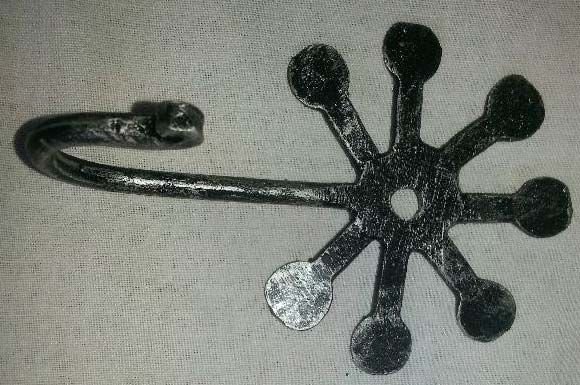 Wrought Iron Wall Hook 01