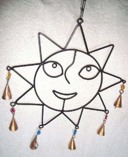 Wrought Iron Wind Chime 01