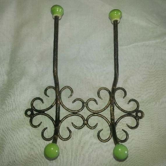 Wrought Iron Stone Wall Hook 03