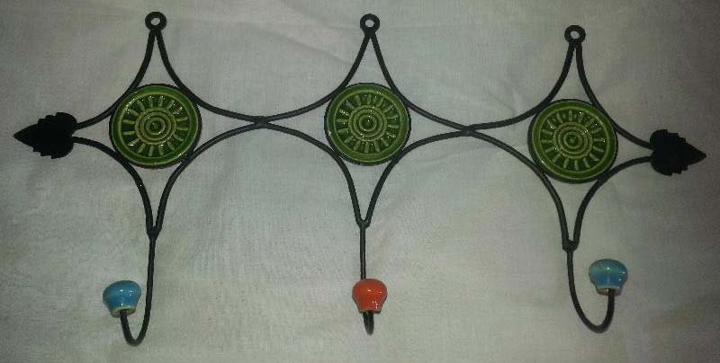 Wrought Iron Stone Wall Hook 05