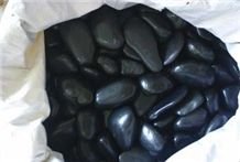 Flat Black Pebbles