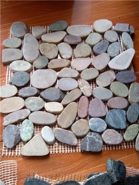 Flat Mixed Pebbles