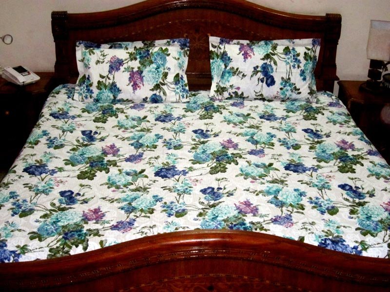 Cotton Printed Bed Sheet 01