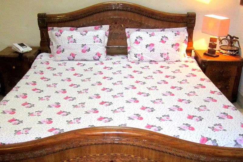 Cotton Printed Bed Sheet 02