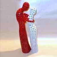 Iron Flower Vase (6656)