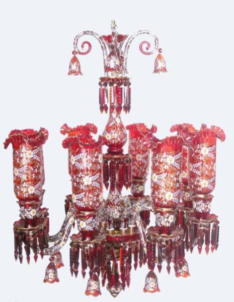 Glass Chandelier (CH 1001)