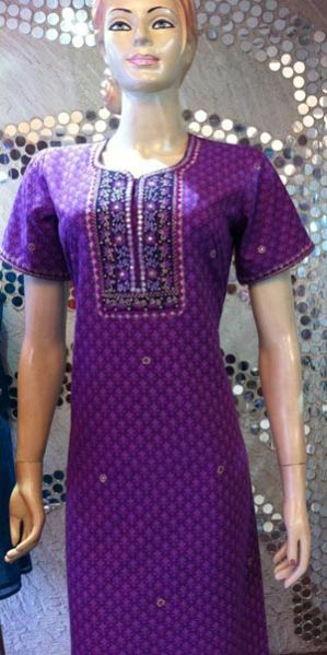 Parineeta Purple-3 Night Gown