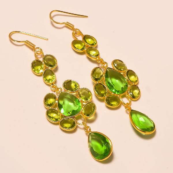 Silver Gemstone Earring (KER-10)
