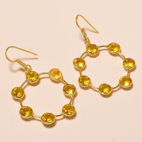 Silver Gemstone Earring (KER-3)