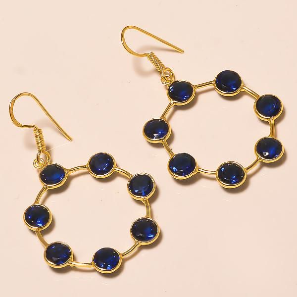 Silver Gemstone Earring (KER-7)