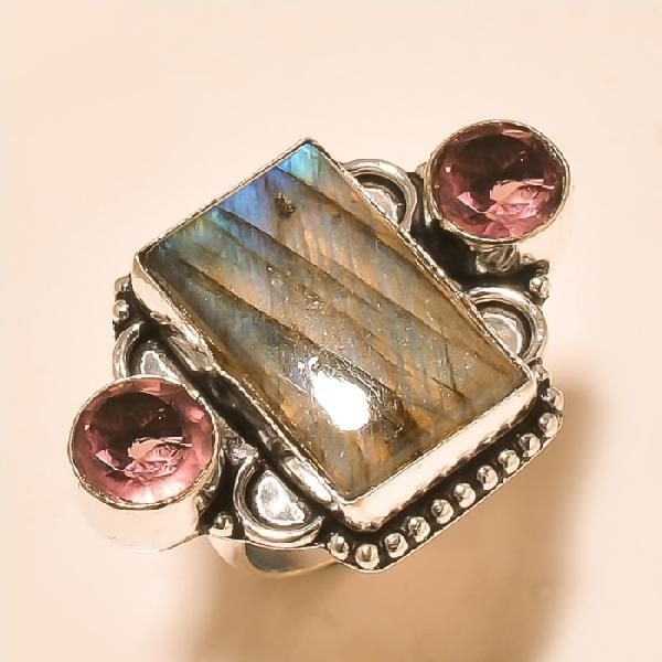 Silver Gemstone Ring (8893)