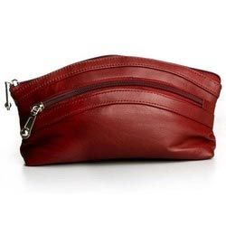 Fancy Leather Clutch Purse