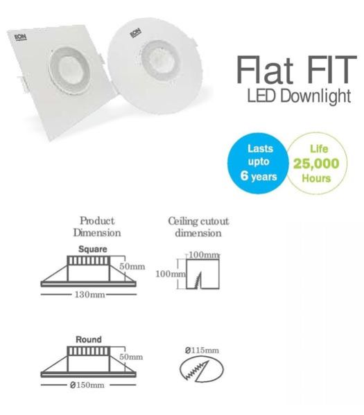 Flat FIT LED Downlight