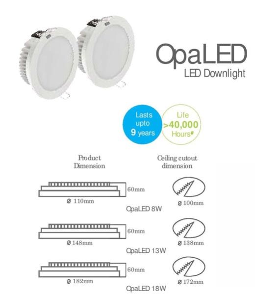 Opa LED Downlight