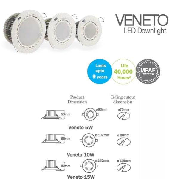 Vento LED Downlight