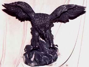 Marble Eagle Statue