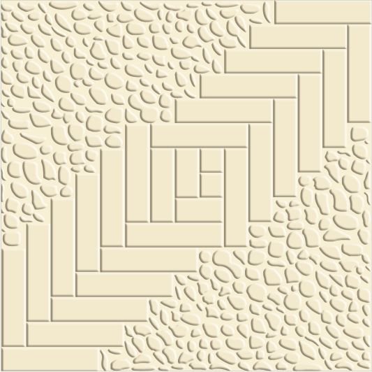 Ivory Parking Tile (3313)
