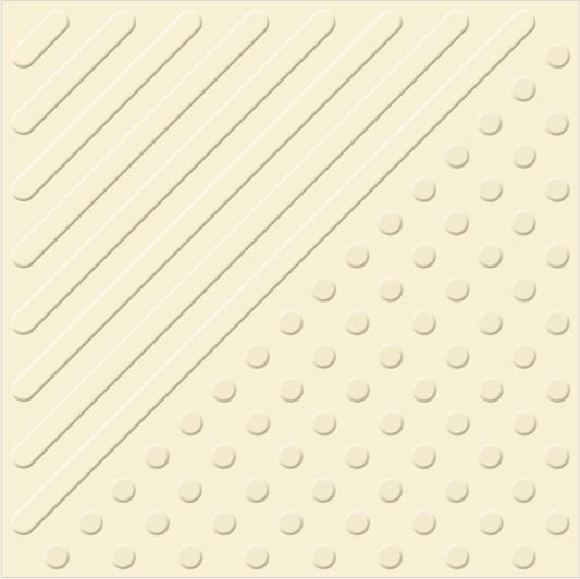 Ivory Parking Tile (3323)