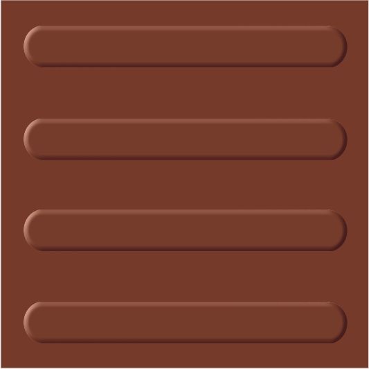 Terracotta Parking Tile (3524)