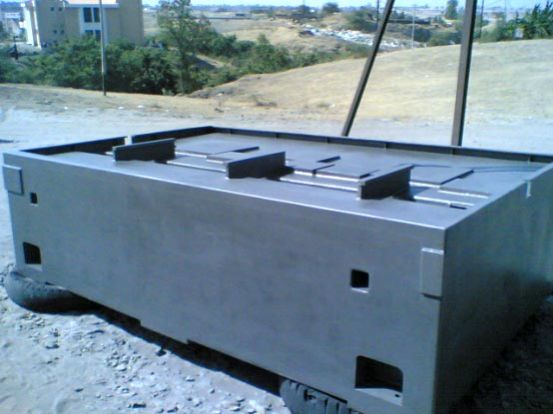 Fabricated CNC Machine Base