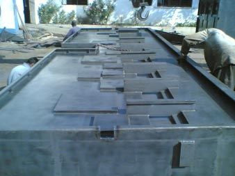 Fabricated CNC Machine Base