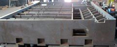 Fabricated CNC Machine Base
