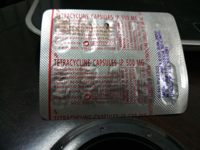 Tetracycline Capsules (Tetracycline HCL 250,500 mg) 02