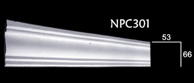 NPC301 Plain Cornice