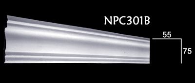 NPC301B Plain Cornice