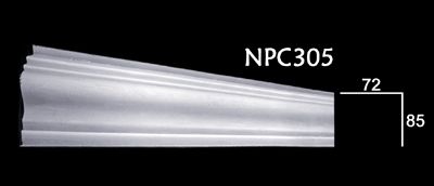 NPC305 Plain Cornice
