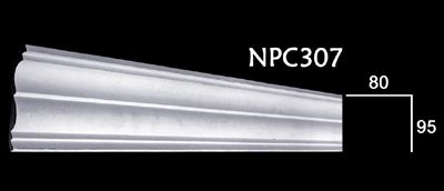 NPC307 Plain Cornice