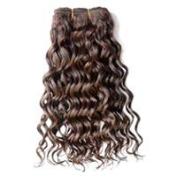 Curly Remy Single Drawn Machine Weft Hair