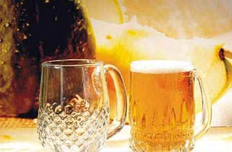 Marine Glass Beer Mugs