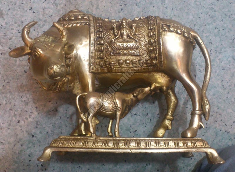 Brass Cow Statues