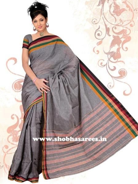 Poly Cotton Sarees 