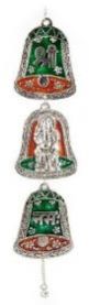 Meenakari Shri Ganeshya Namah Bells