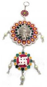 Meenakari Ganesh Face Latkan