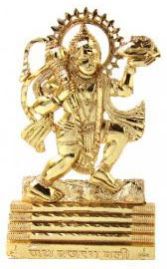 Gold Plated Hanuman Ji Idol