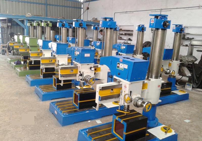 Radial Drill Machine Banner