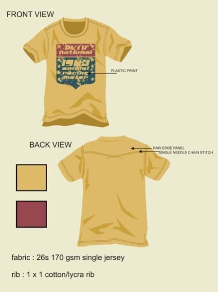 Mens Round Neck T Shirt