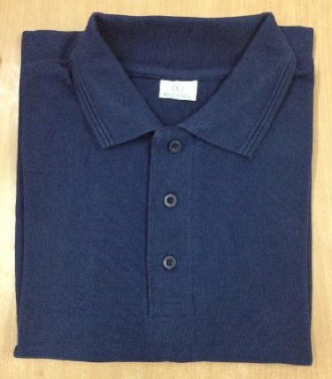 Mens Navy Blue Polo T-Shirt