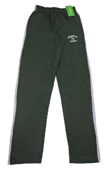 Mens Olive Green Track Pant