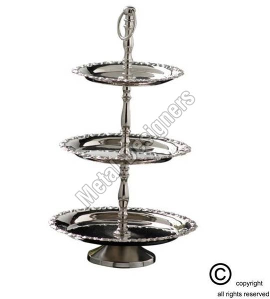 Metal Pedestal Cake Stand