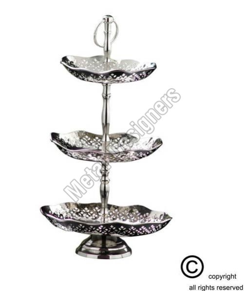 Metal Pedestal Cake Stand