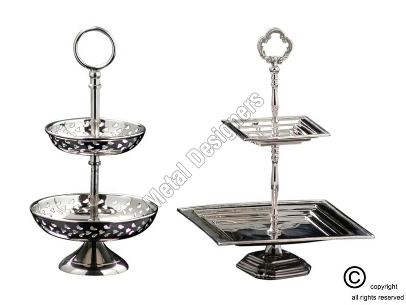 Metal Pedestal Cake Stand